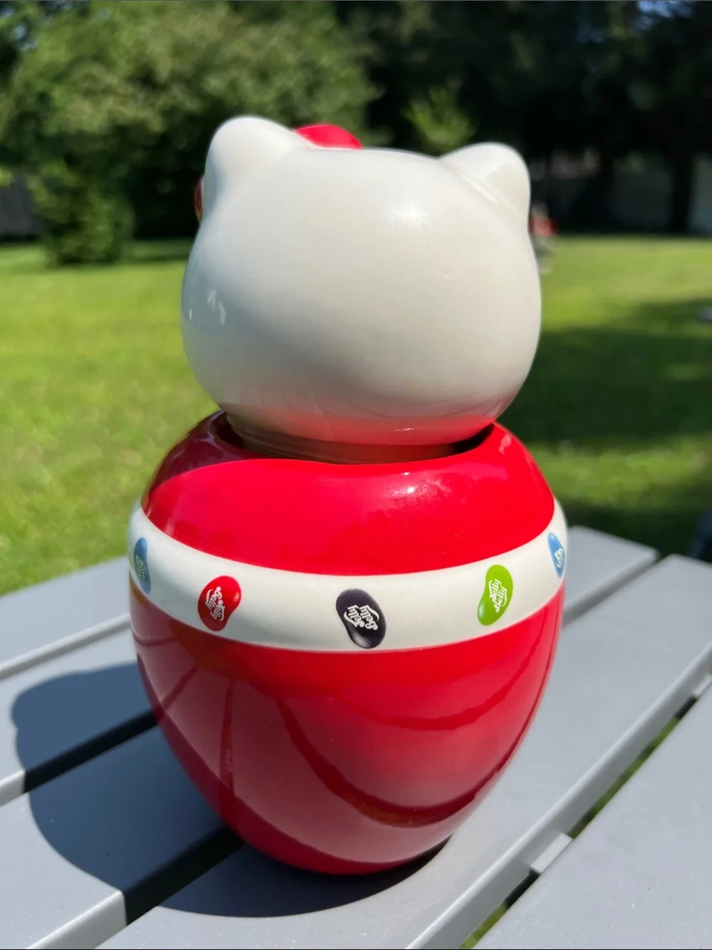 Hello Kitty x Jelly Belly Red Character Candy Jar